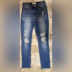BKE Billie Slim Fit High Rise Ankle Skinny Jeans Size 25